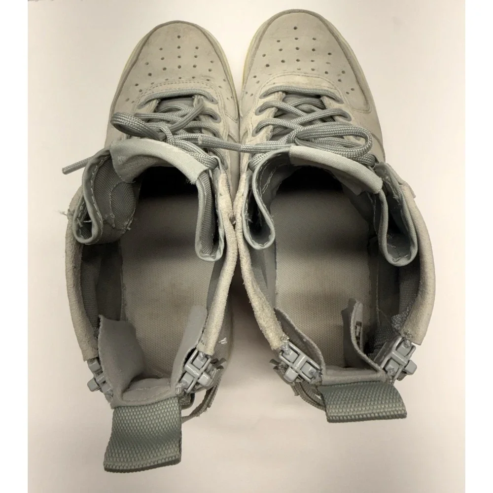 Nike SF Air Force 1 Mid Light Pumice Grey Women's Size 7 AA3966-006 Suede AF1